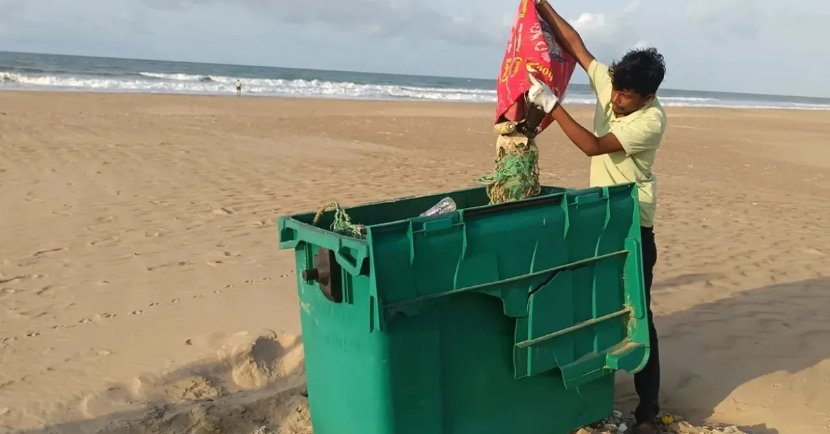 beach cleanup