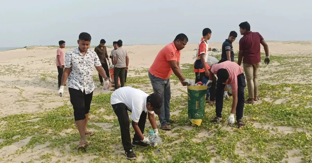beach cleanup
