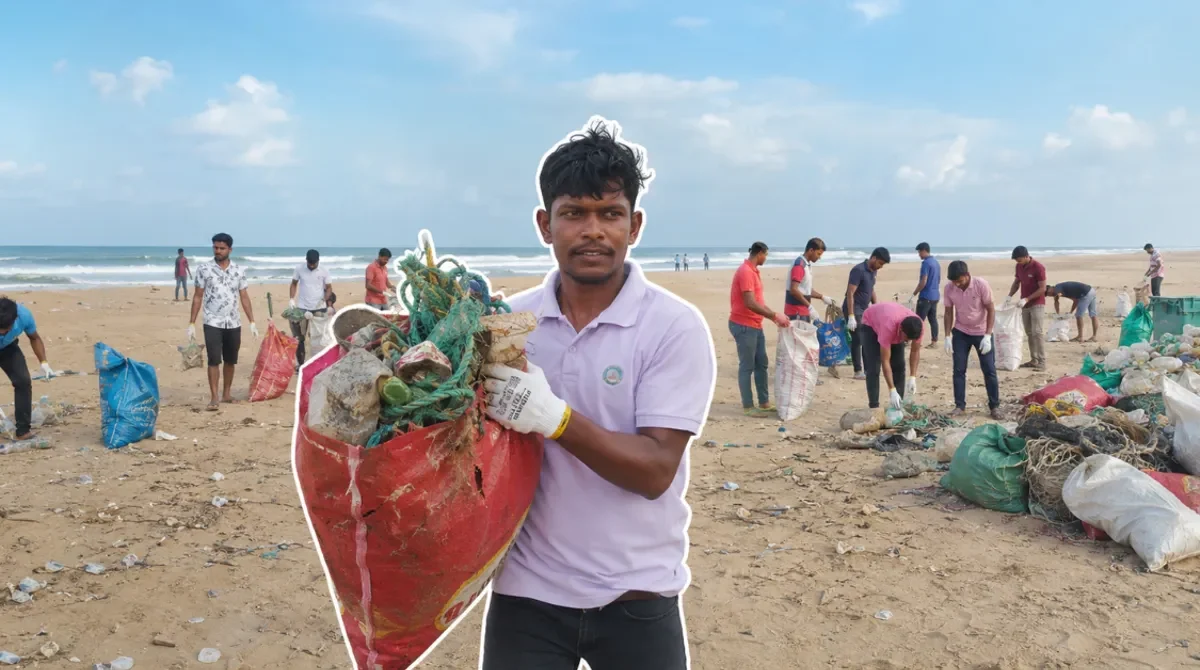 beach cleanup